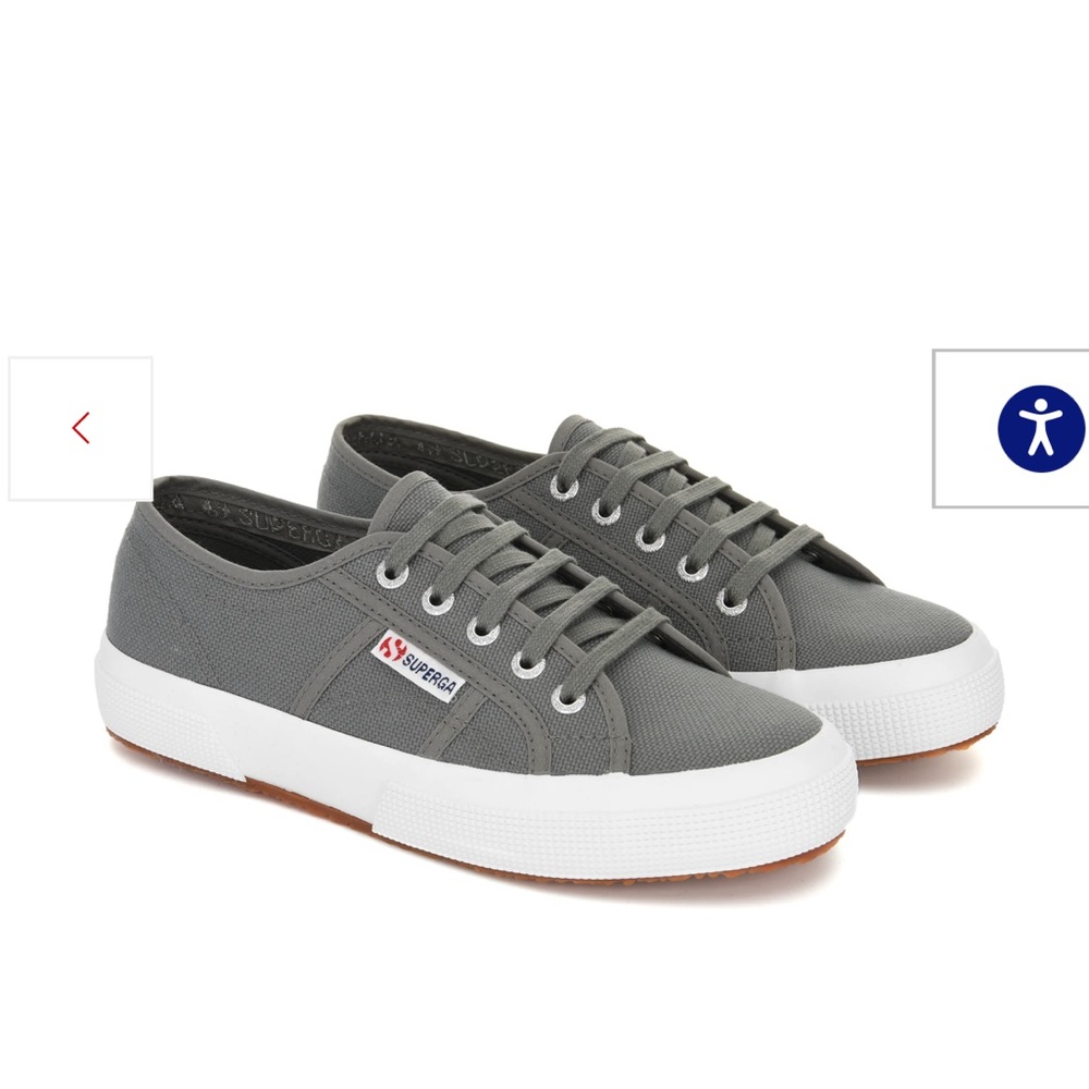 BRAND NEW - Gray Superga Sneakers